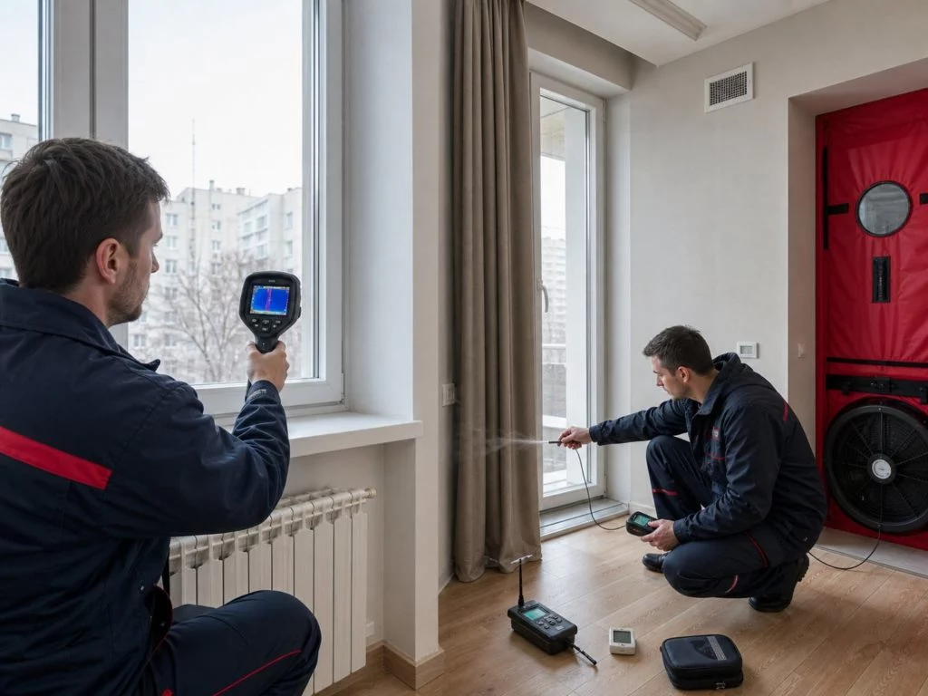 Тепловизионное обследование квартиры